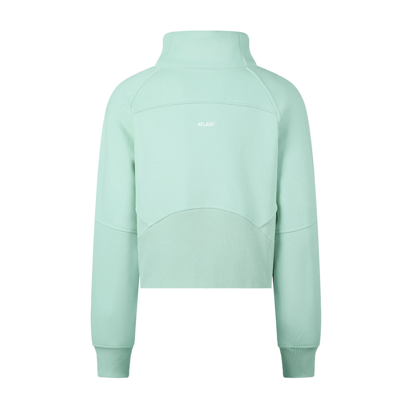Atlast Cropped Half-Zip Sweatshirt