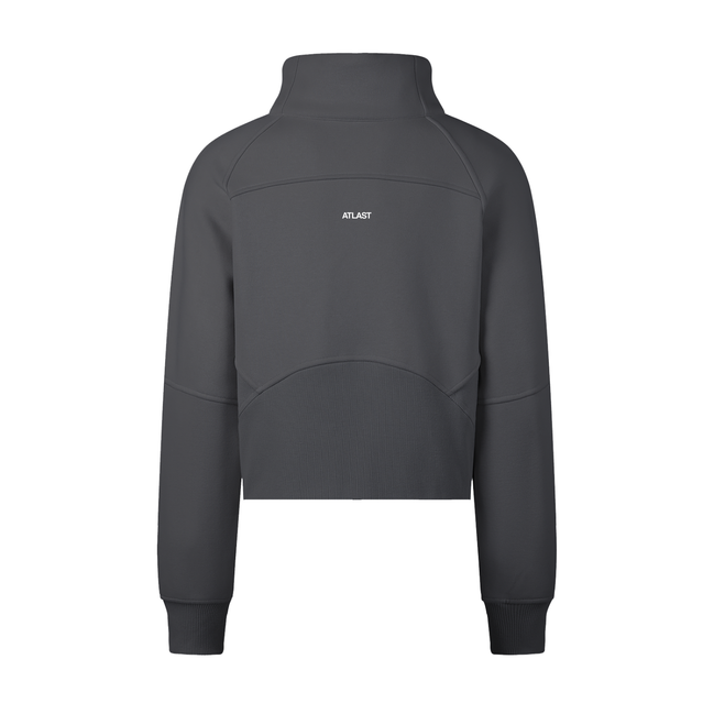 Atlast Cropped Half-Zip Sweatshirt