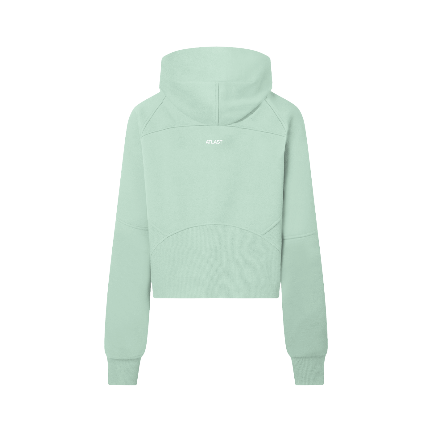 Atlast Cropped Half-Zip Hoodie