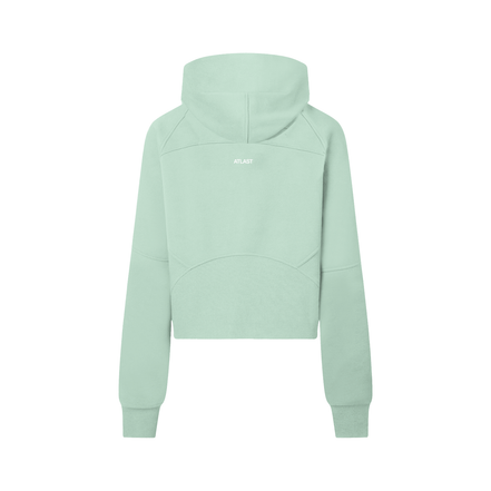Atlast Cropped Half-Zip Hoodie