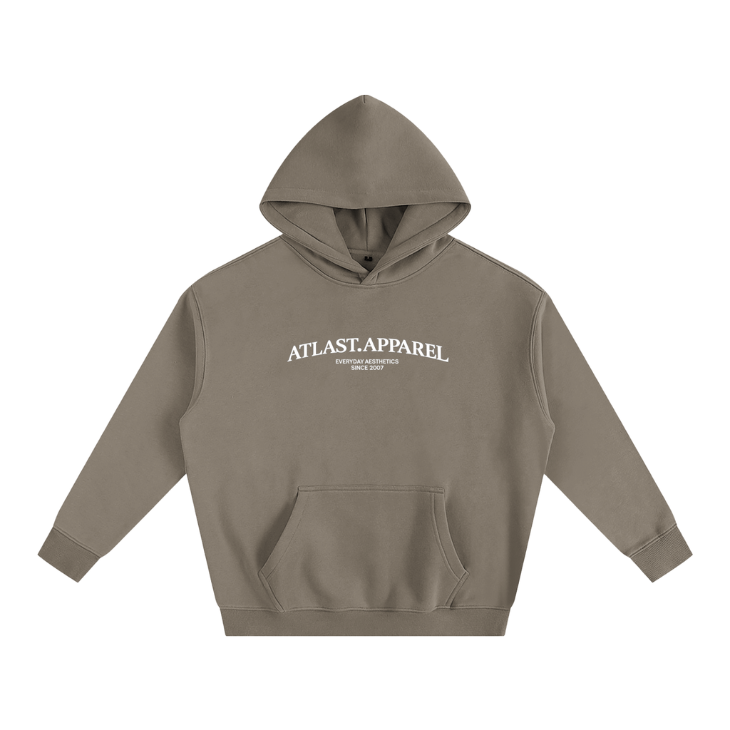 OVERSIZE ATLAST HOODIE 350 GSM (FRONT PRINT)
