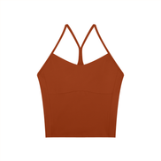 Atlast Solid Color Yoga Sports Bra