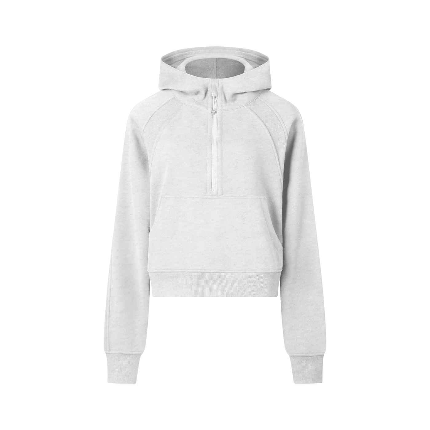 Atlast Cropped Half-Zip Hoodie