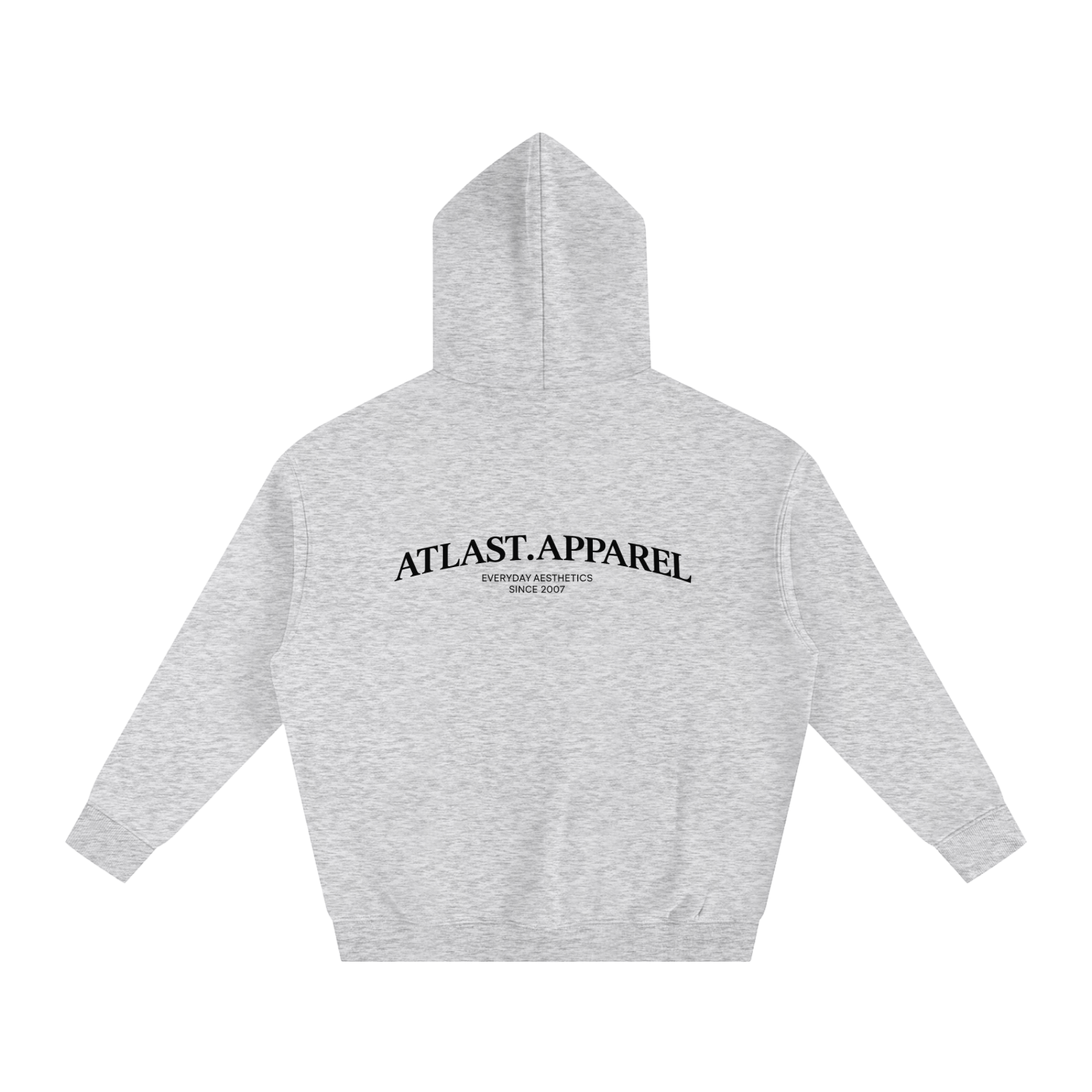 2. OVERSIZE ATLAST HOODIE (BACK PRINT)