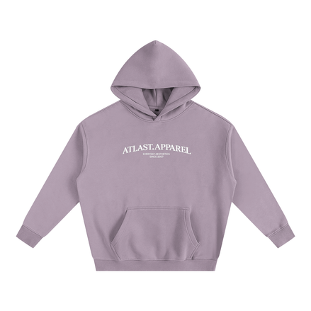OVERSIZE ATLAST HOODIE 350 GSM (FRONT PRINT)