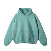 OVERSIZE AA MEDIUM GREEN HOODIE 350GSM