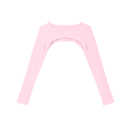 Atlast Cutout Long Sleeve Yoga Shrug