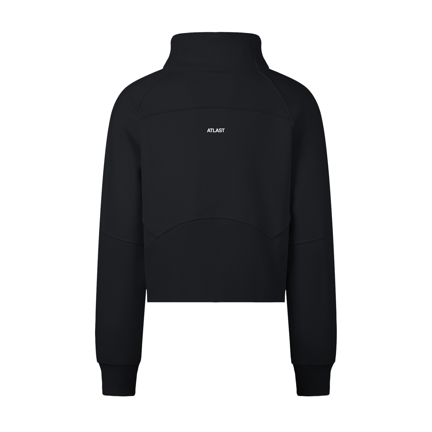 Atlast Cropped Half-Zip Sweatshirt