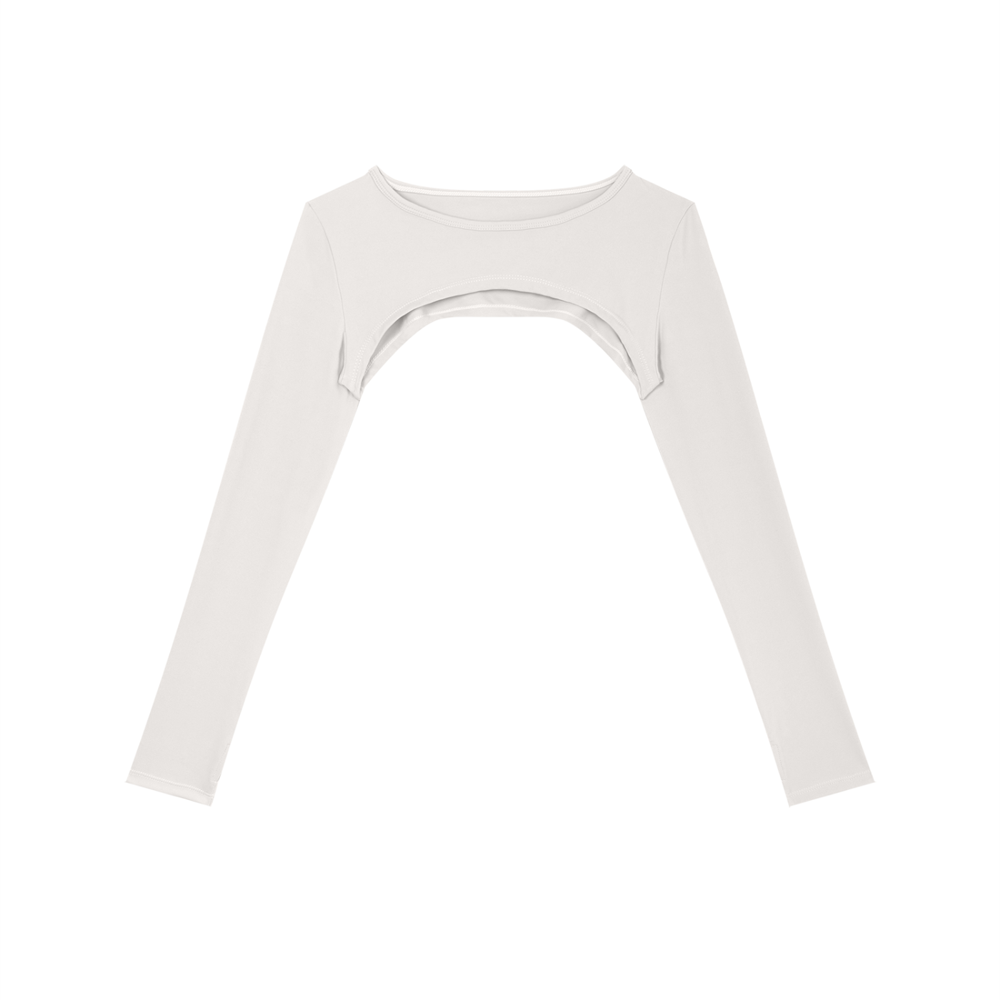 Atlast Cutout Long Sleeve Yoga Shrug