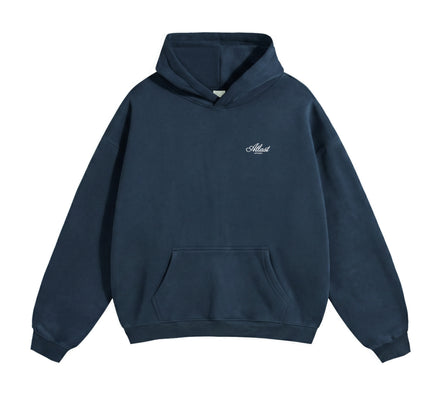 NAVY BLUE OVERSIZE HOODIE
