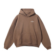 OVERSIZE AA BROWN HOODIE 350GSM