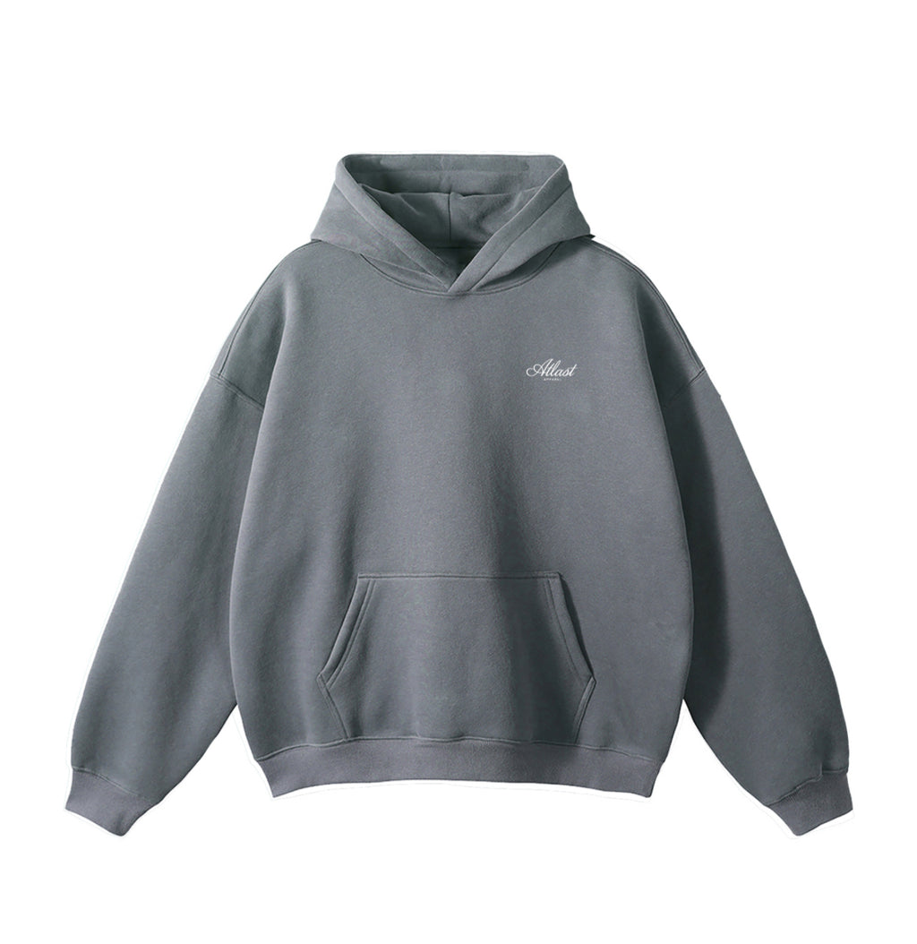 OVERSIZE AA GRAY HOODIE 350GSM