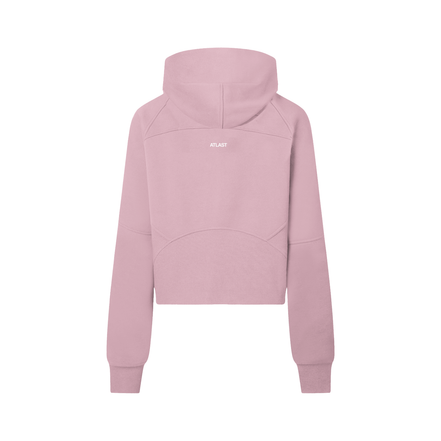 Atlast Cropped Half-Zip Hoodie