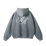 OVERSIZE AA GRAY HOODIE 350GSM