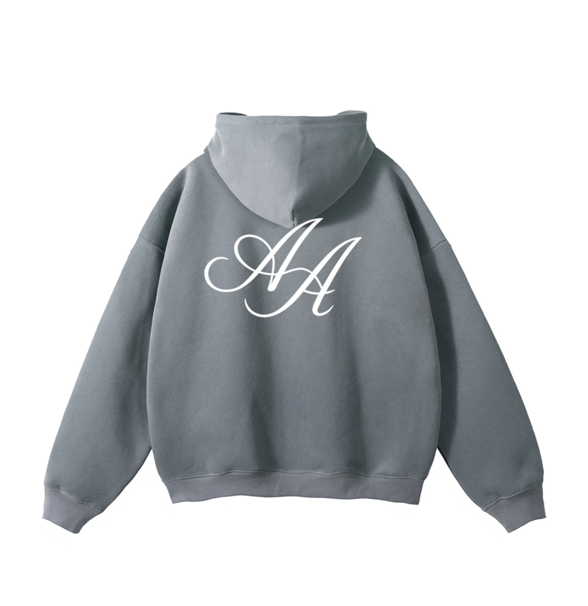 OVERSIZE AA GRAY HOODIE 350GSM