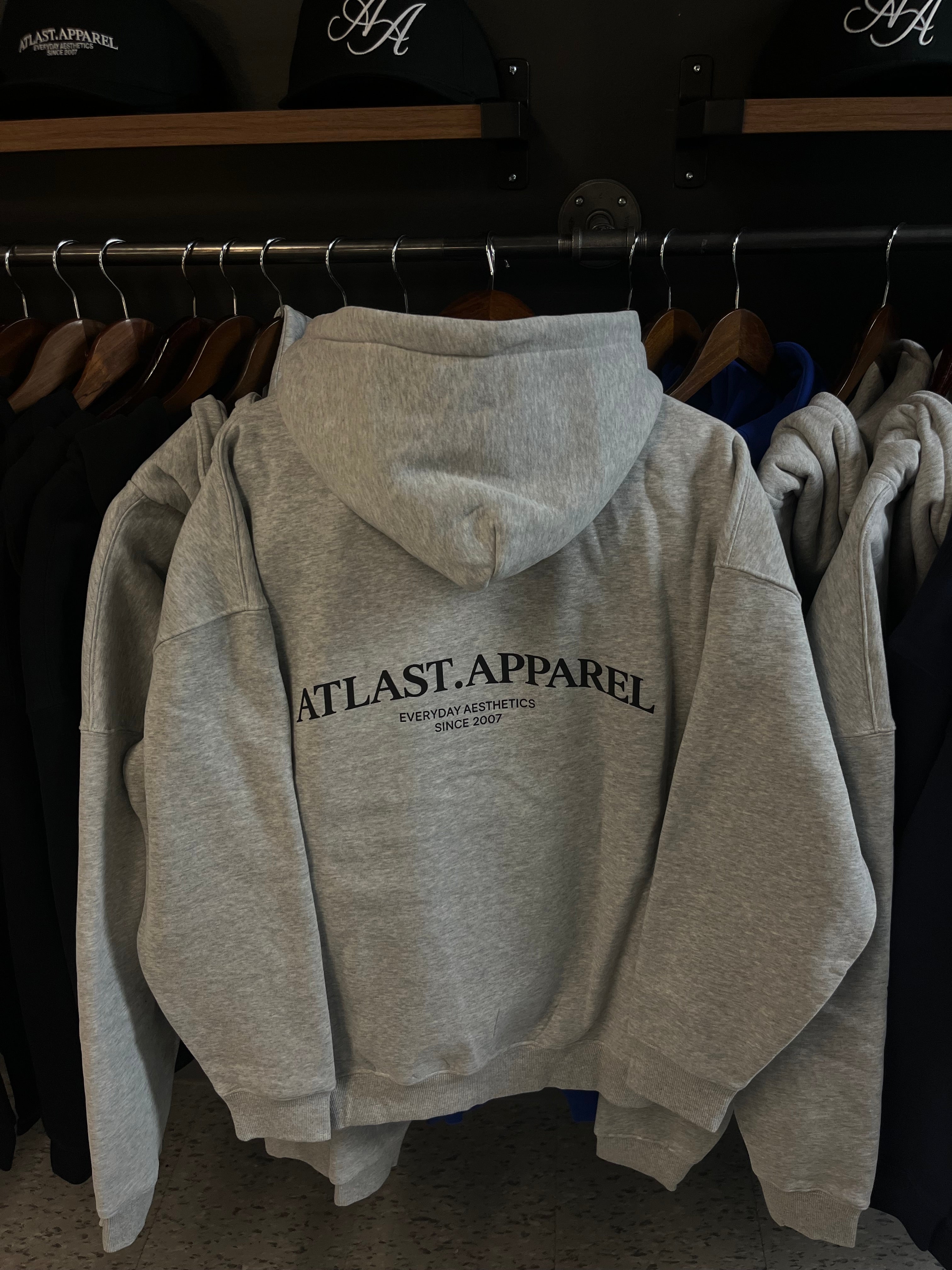2. OVERSIZE ATLAST HOODIE (BACK PRINT)