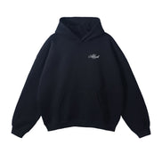 OVERSIZE AA BLACK HOODIE 350GSM