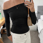 Off-the-Shoulder Shirt