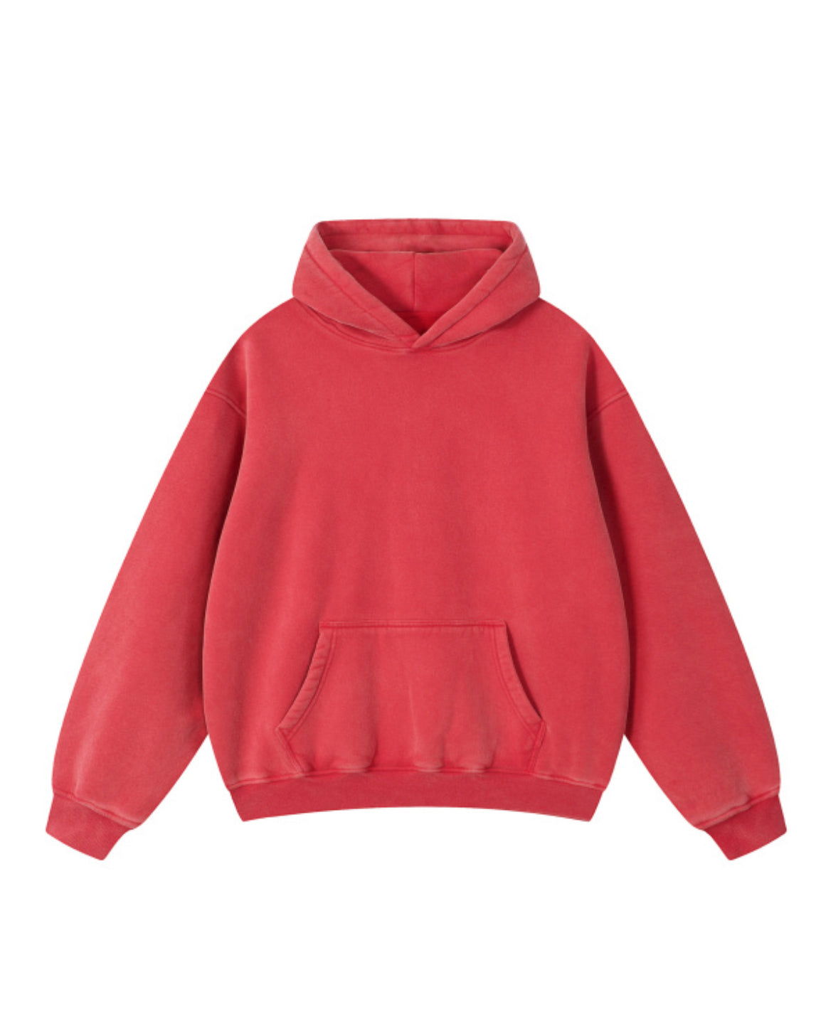 SNOW WASH FLEECE OVERSIZE (BLANK) HOODIE
