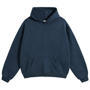 Atlast Navy blue hoodie (H89)