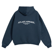 Atlast Navy blue hoodie (H89)