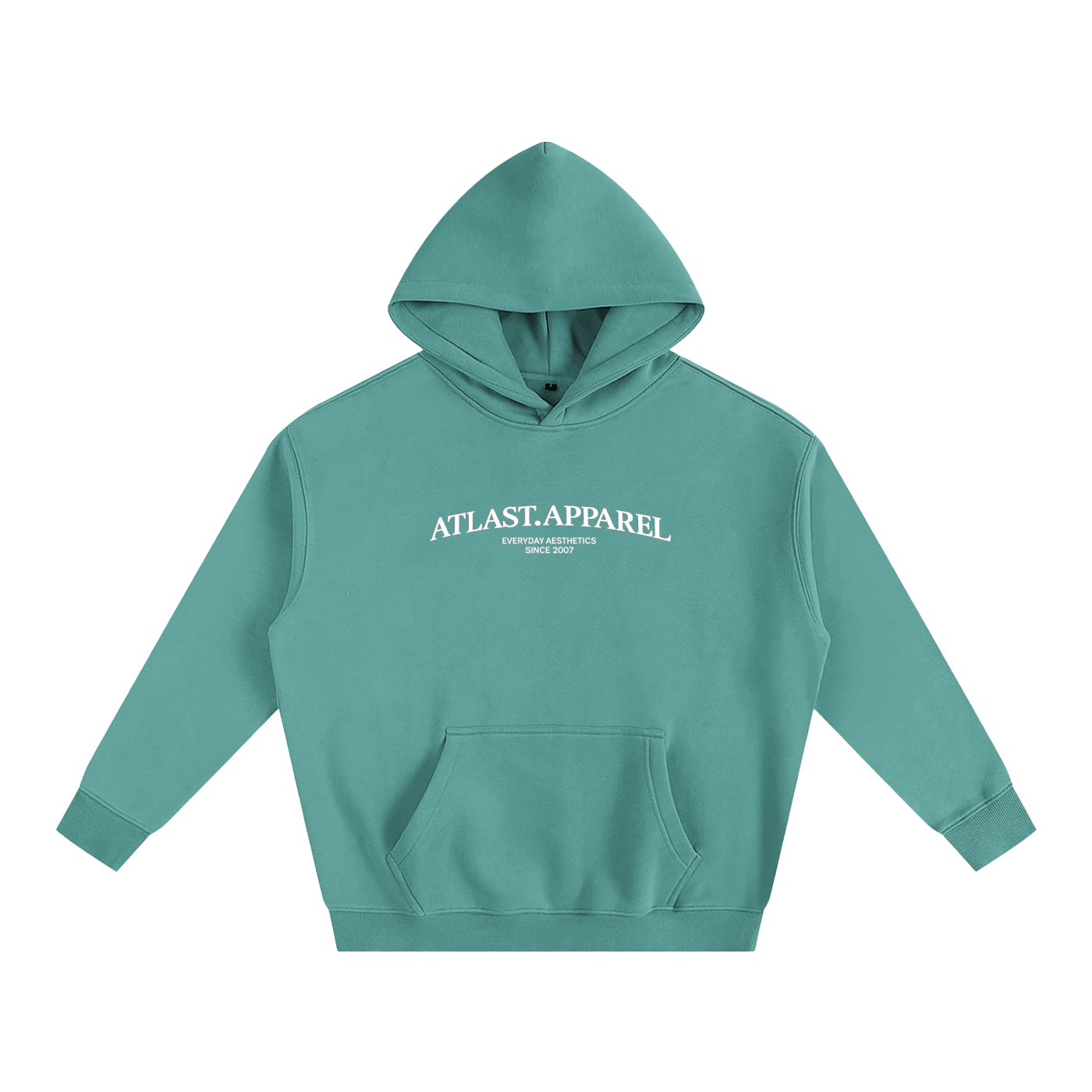 OVERSIZE ATLAST HOODIE 350 GSM (FRONT PRINT)