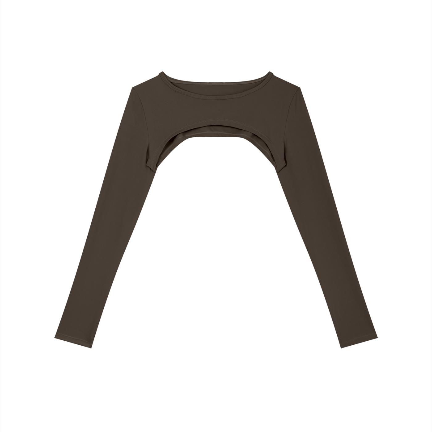 Atlast Cutout Long Sleeve Yoga Shrug