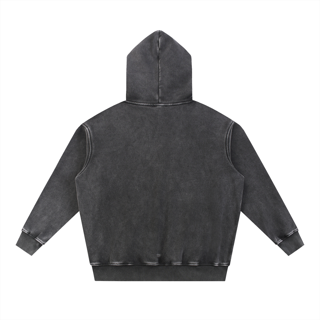 SNOW WASH FLEECE OVERSIZE (BLANK) HOODIE