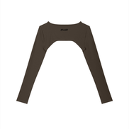 Atlast Cutout Long Sleeve Yoga Shrug