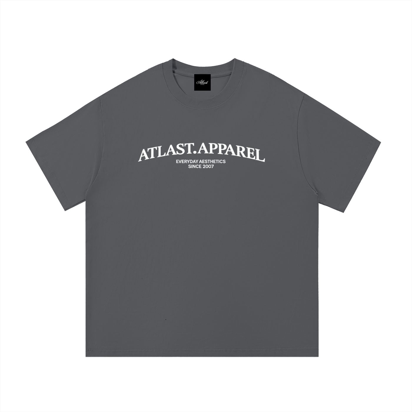 ESSENTIAL ATLAST COTTON T-SHIRT (FRONT PRINT)