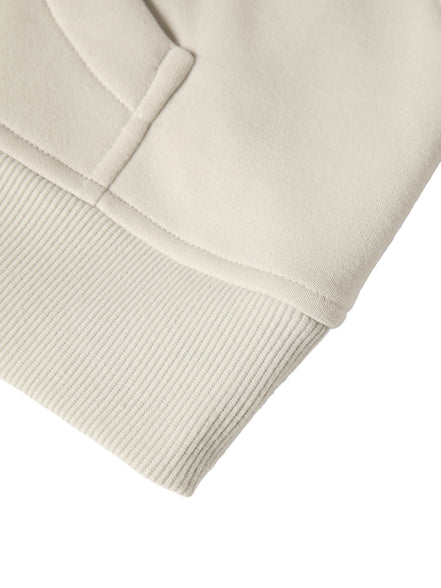 Atlast Cropped Half-Zip Sweatshirt