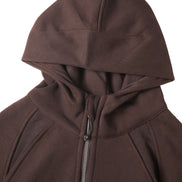 Atlast Cropped Half-Zip Hoodie