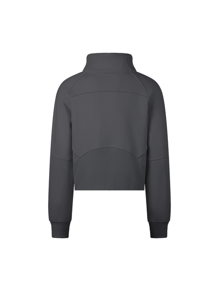 Atlast Cropped Half-Zip Sweatshirt