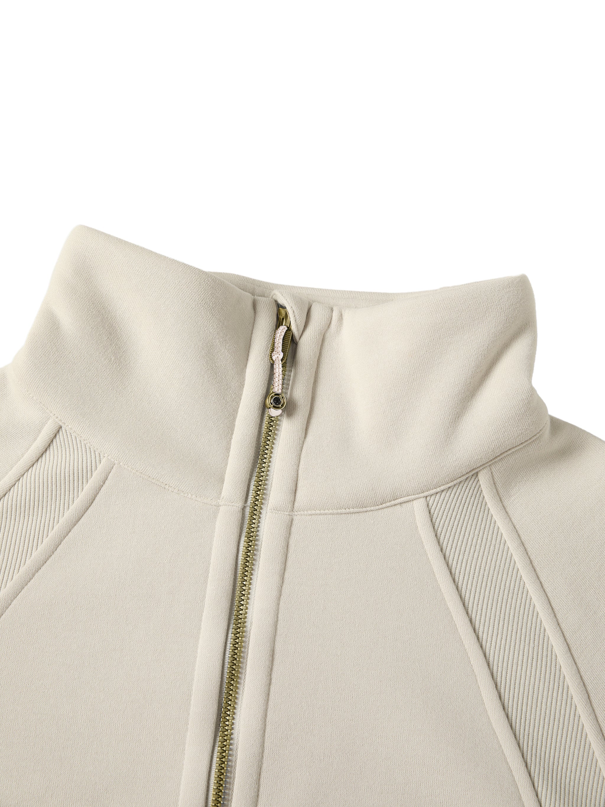 Atlast Cropped Half-Zip Sweatshirt