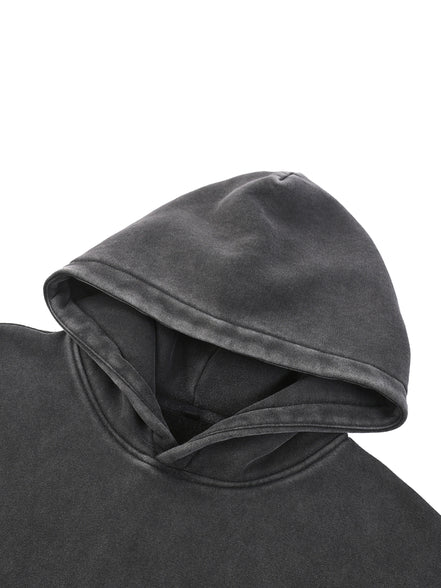 SNOW WASH FLEECE OVERSIZE (BLANK) HOODIE