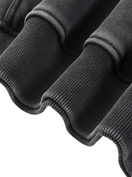 SNOW WASH FLEECE OVERSIZE (BLANK) HOODIE
