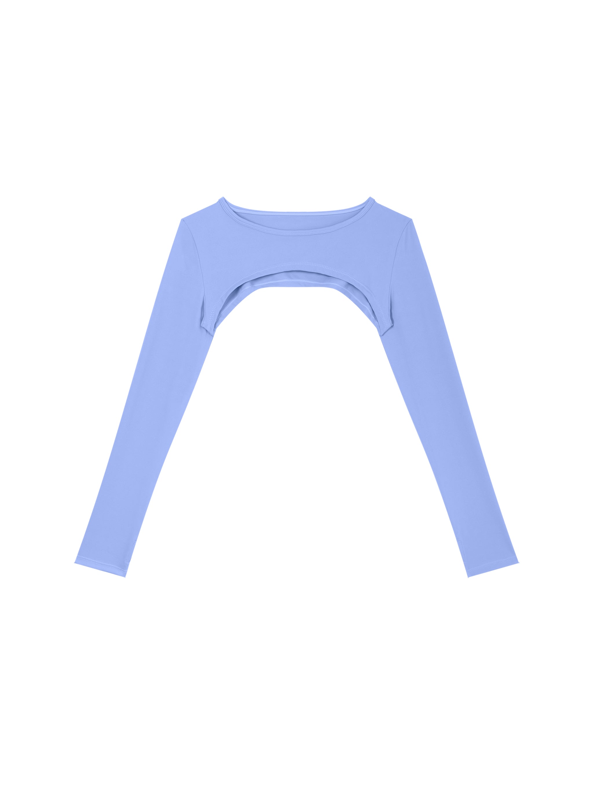 Atlast Cutout Long Sleeve Yoga Shrug