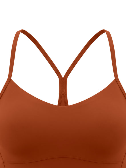 Atlast Solid Color Yoga Sports Bra