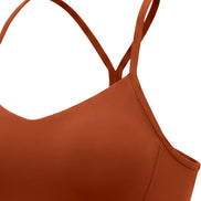 Atlast Solid Color Yoga Sports Bra