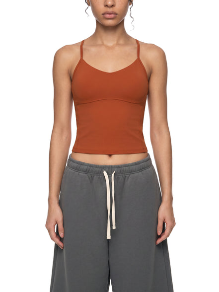 Atlast Solid Color Yoga Sports Bra