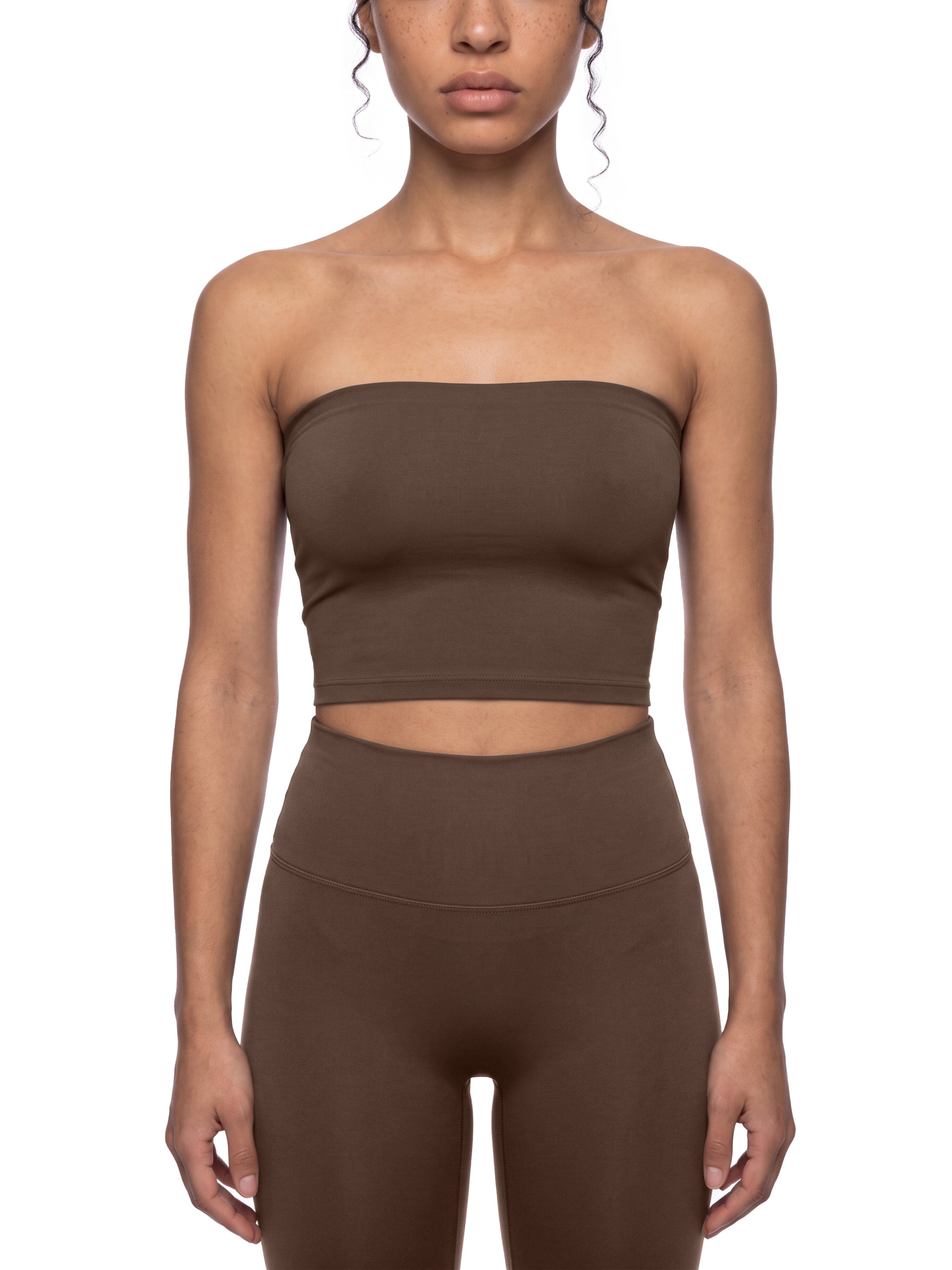 Atlast Yoga Cropped Tube Top