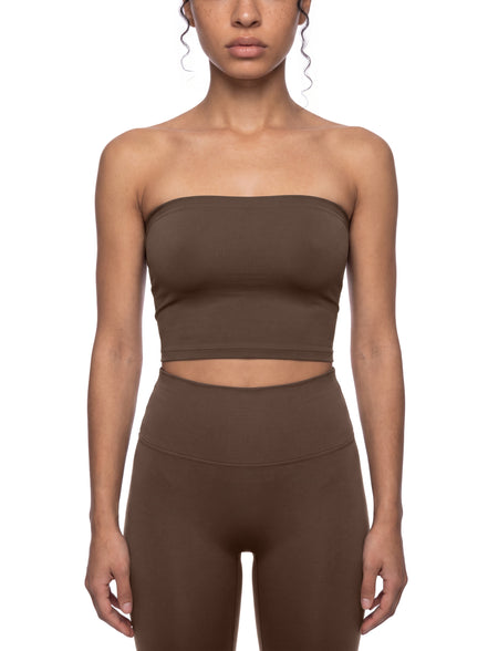 Atlast Yoga Cropped Tube Top