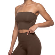 Atlast Yoga Cropped Tube Top